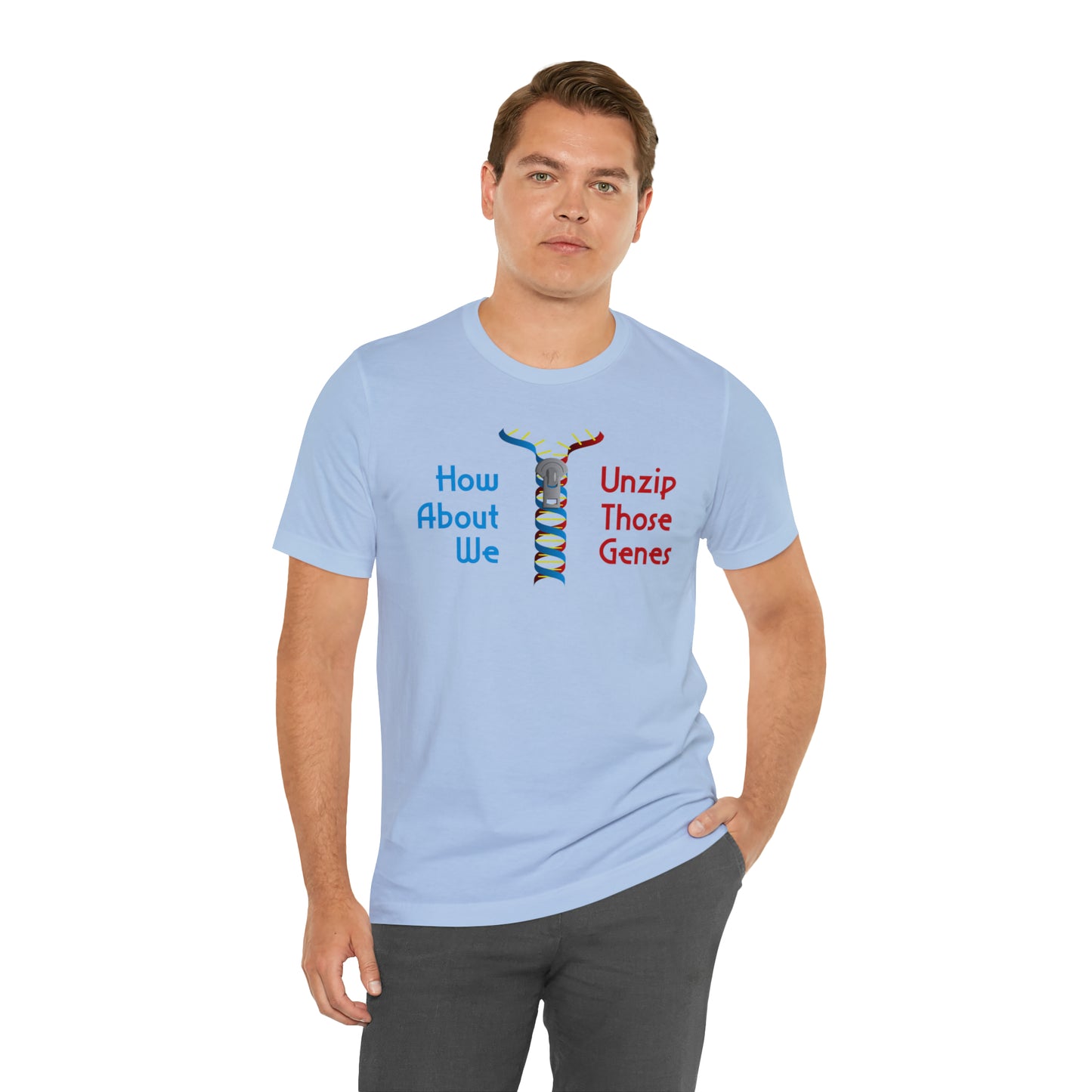 Unzip Those Genes Premium Tee