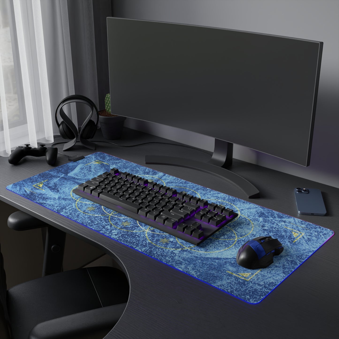 Magic Ice Tome LED Mousepad