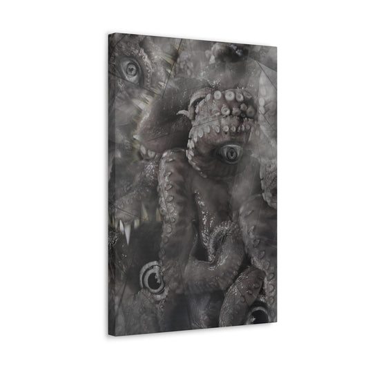 Shambling Eldritch Horror Canvas Wrap