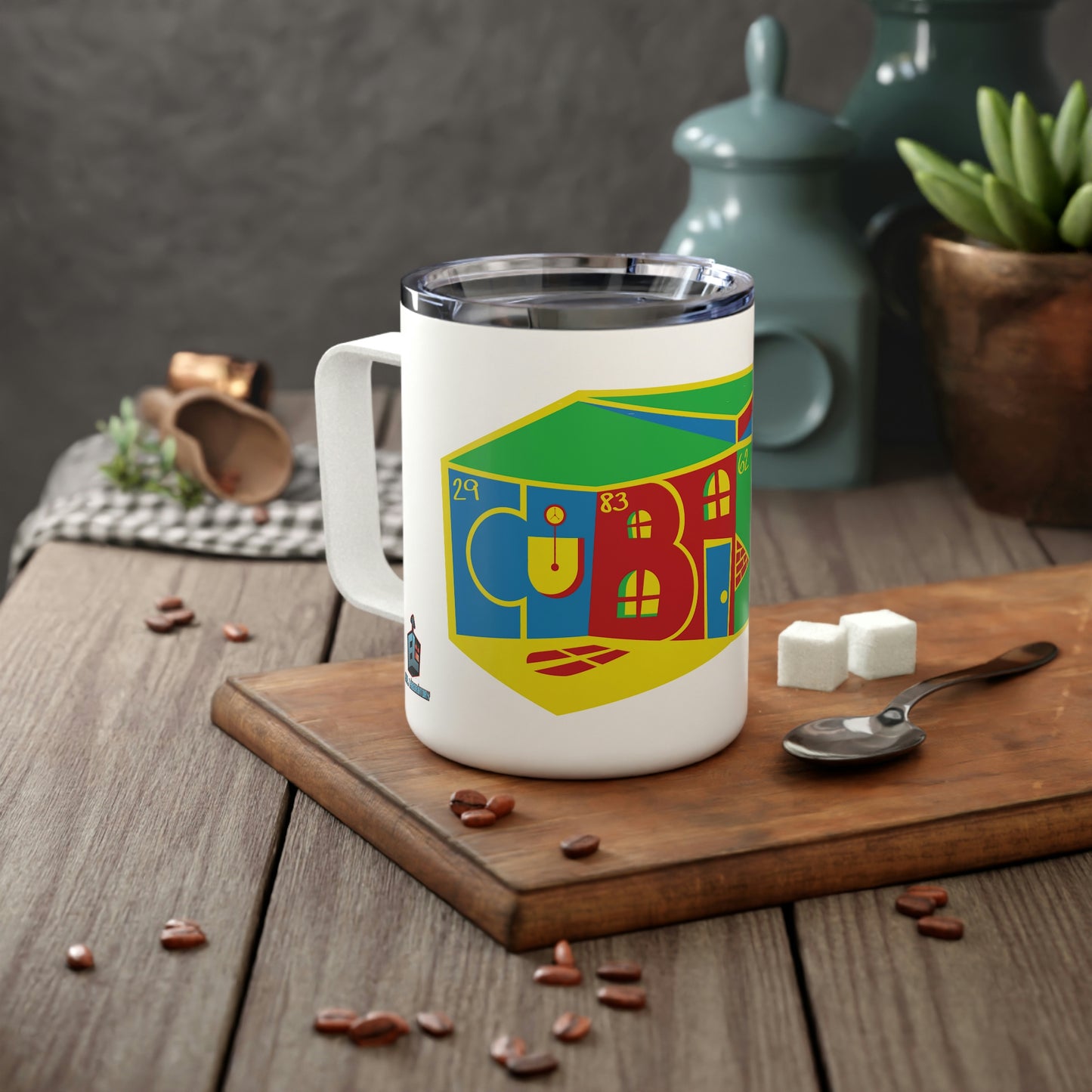 Cubism Stasis Mug Evil Laboratory