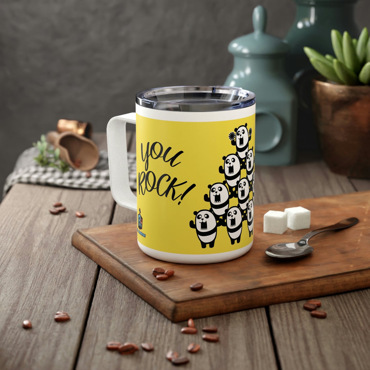 You Rock! Stasis Mug Evil Laboratory