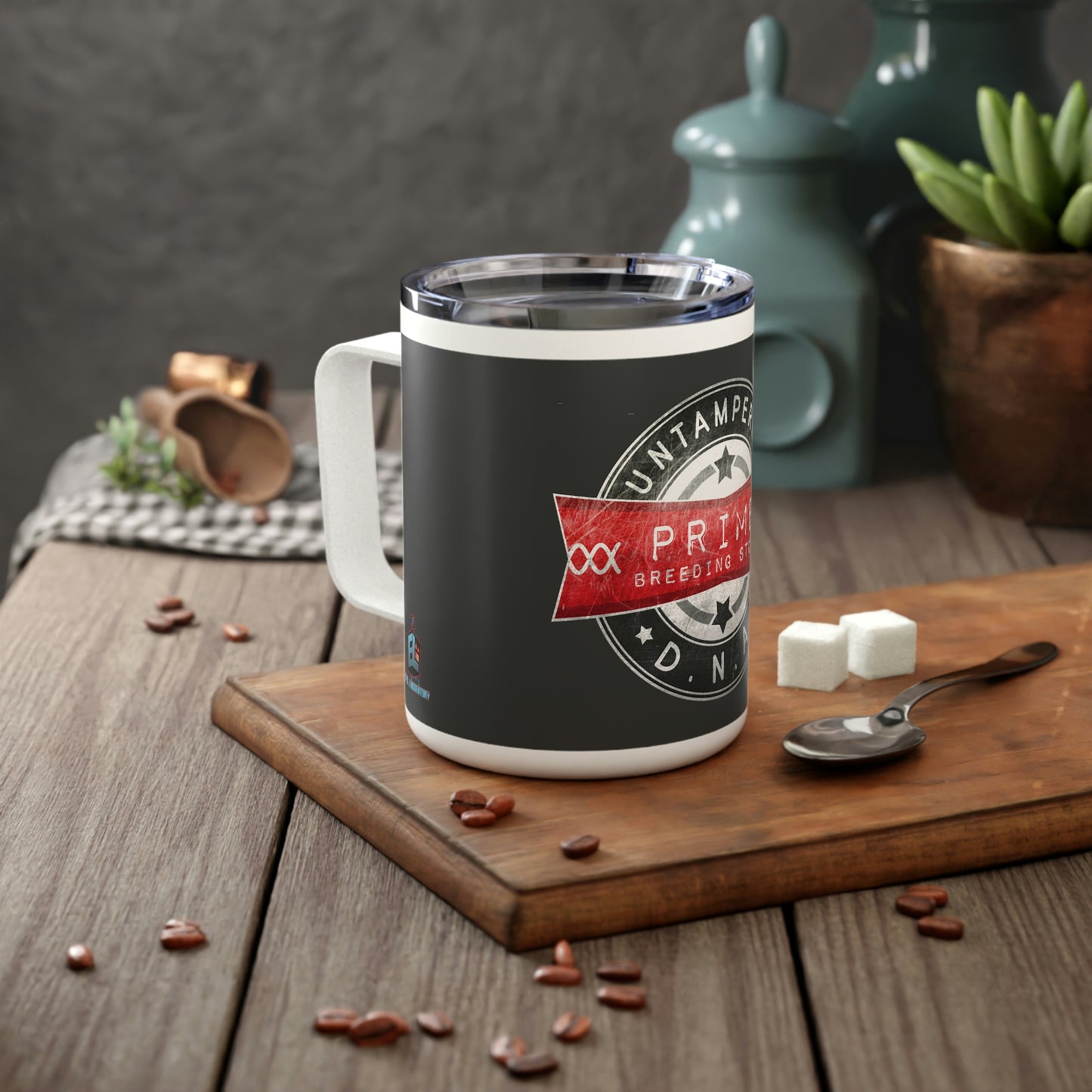 Untampered DNA Stasis Mug Evil Laboratory