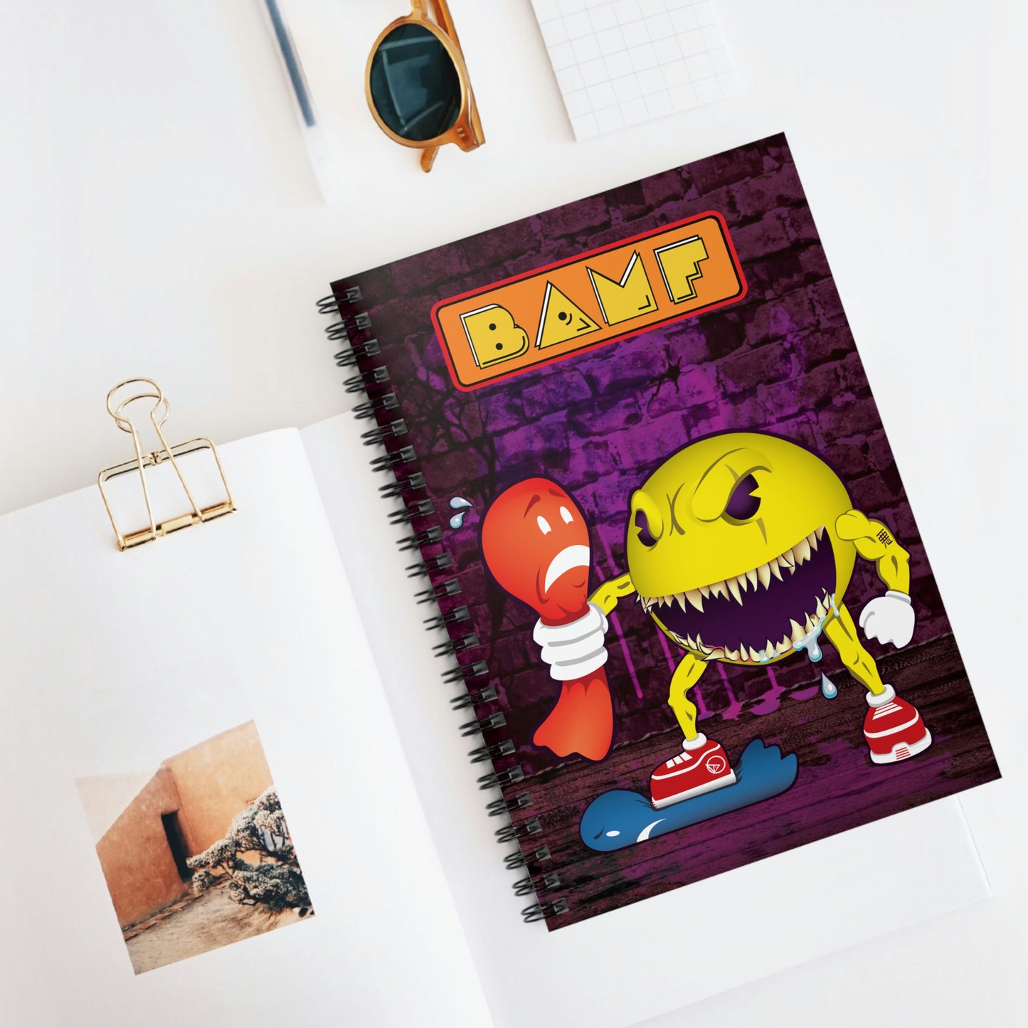 BAMF Ghost Hunter Utility Notebook Evil Laboratory