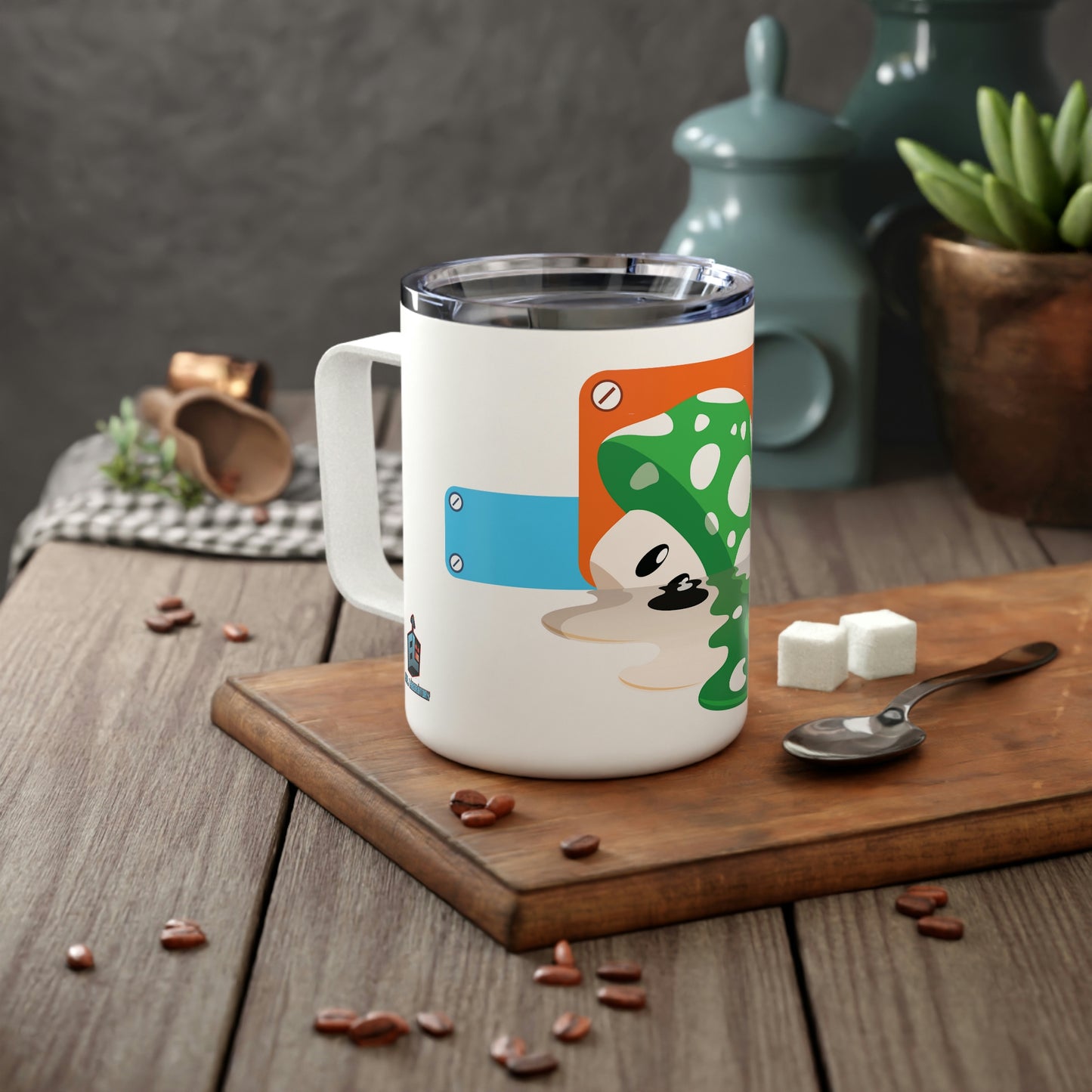 Melting Mushroom Stasis Mug Evil Laboratory