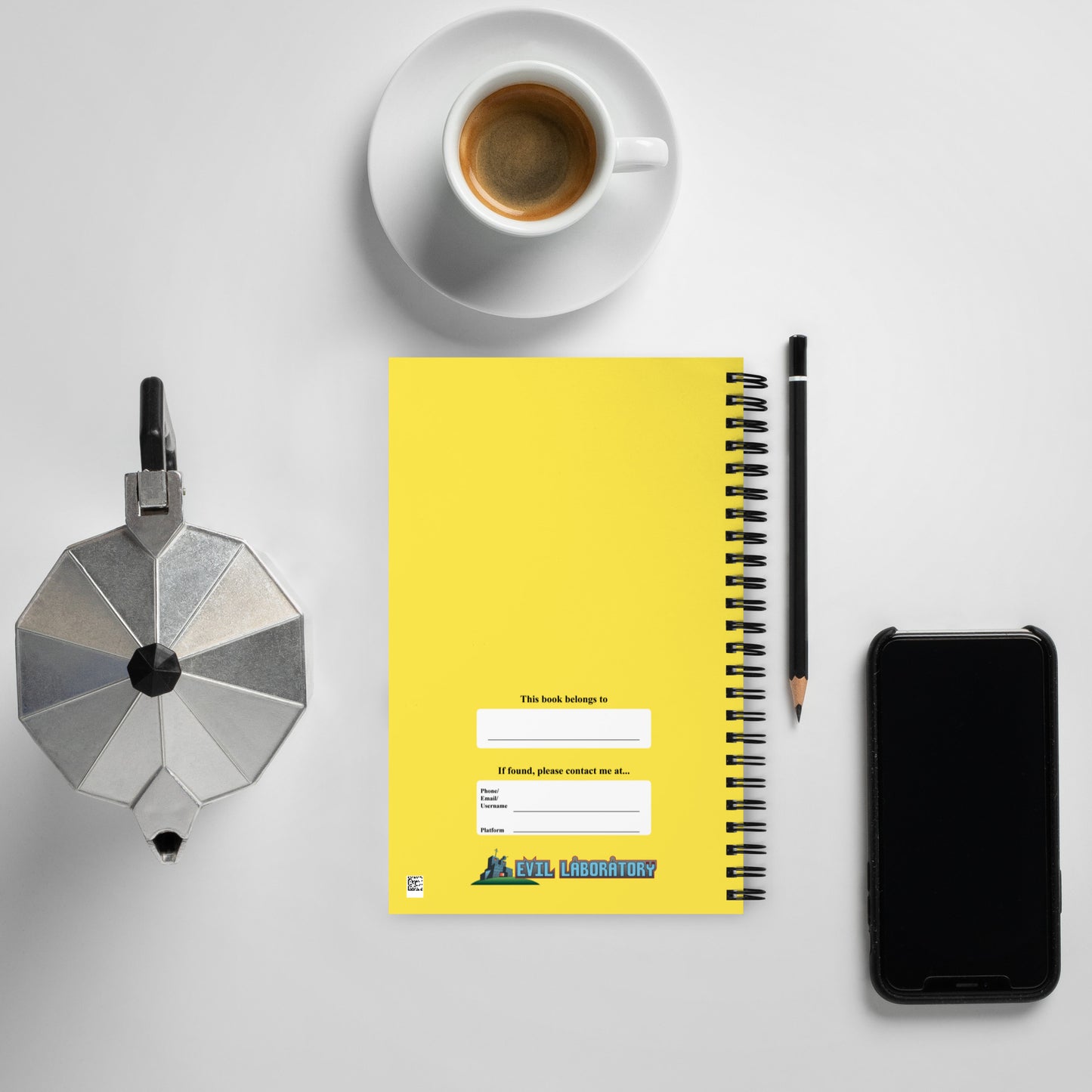 Get Some Vector Notebook Evil Laboratory
