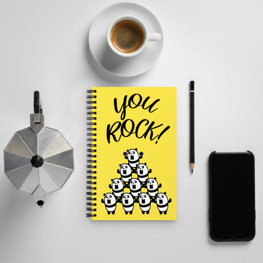 You Rock! Vector Notebook Evil Laboratory