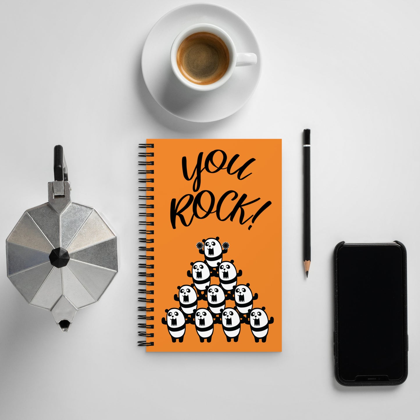You Rock! Vector Notebook Evil Laboratory