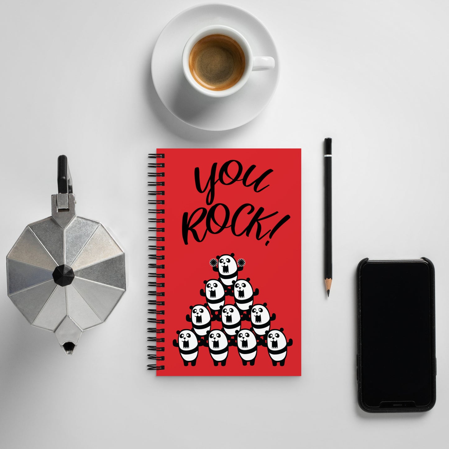 You Rock! Vector Notebook Evil Laboratory