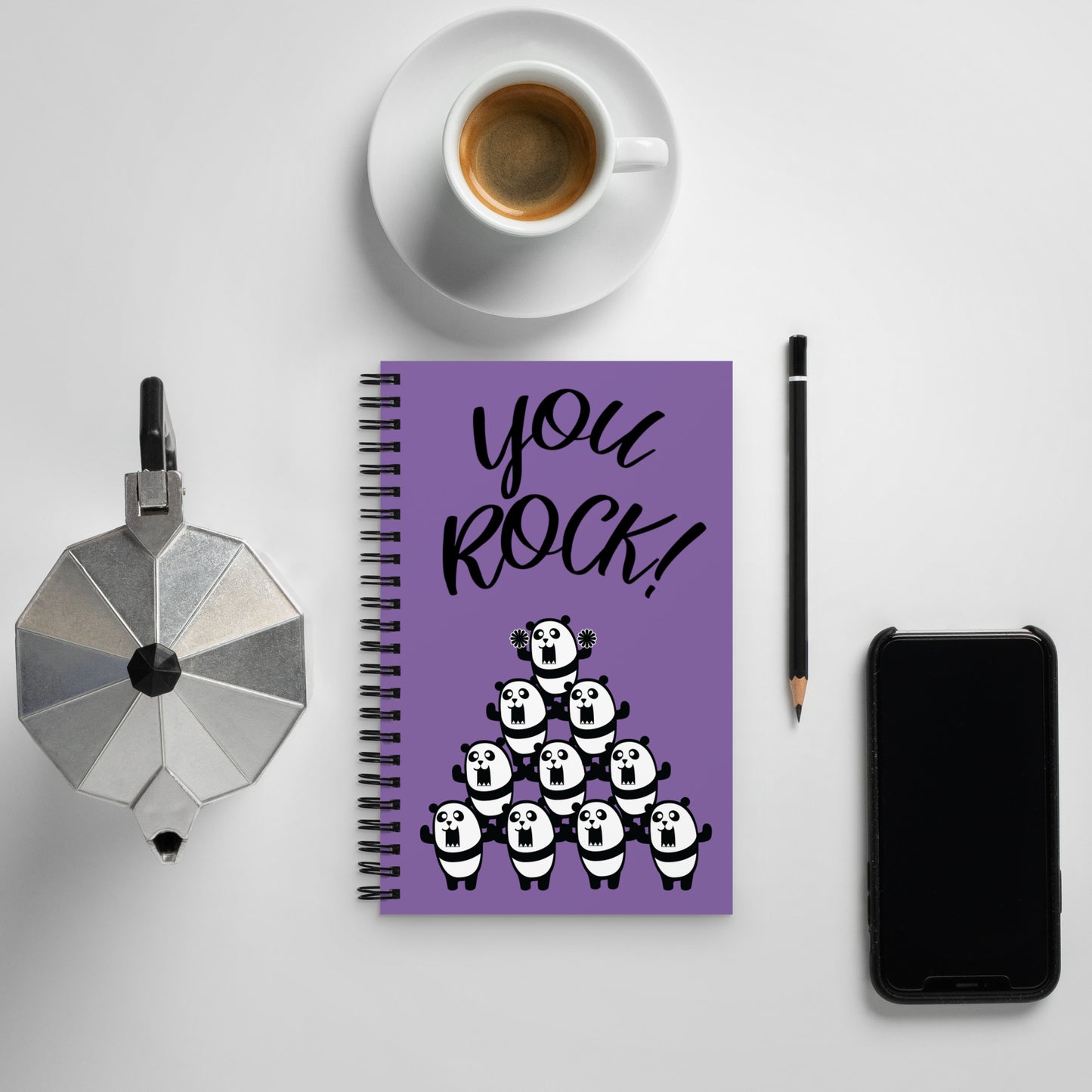You Rock! Vector Notebook Evil Laboratory