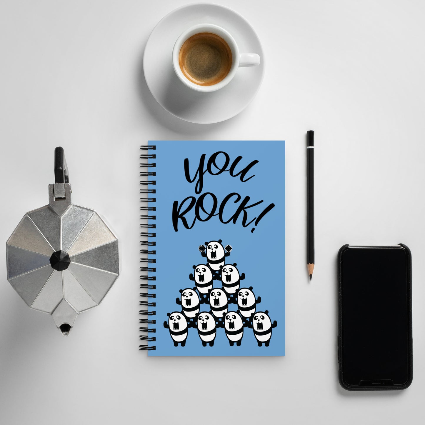 You Rock! Vector Notebook Evil Laboratory