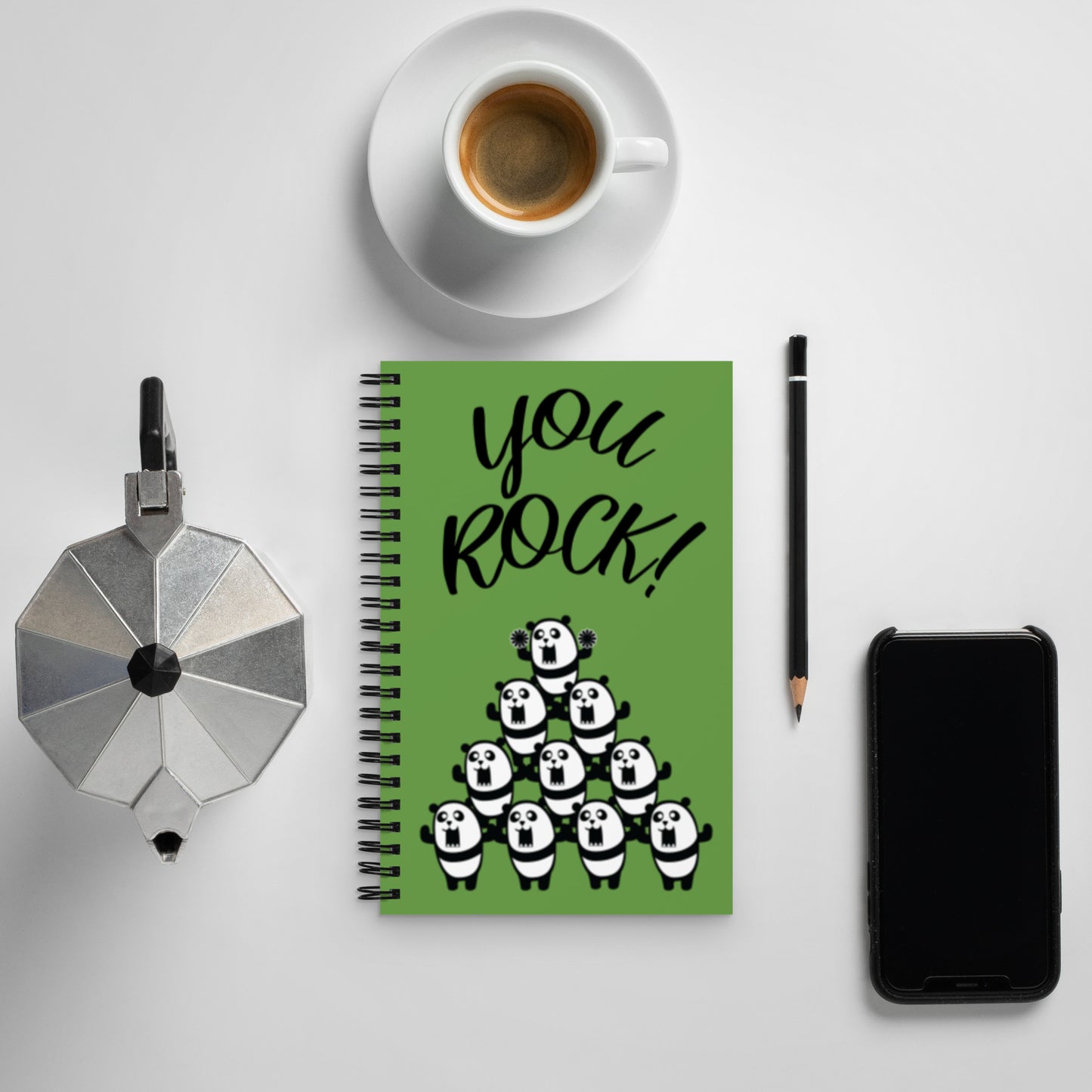 You Rock! Vector Notebook Evil Laboratory