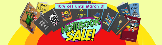 Notebook Sale through March 31! Evil Laboratory