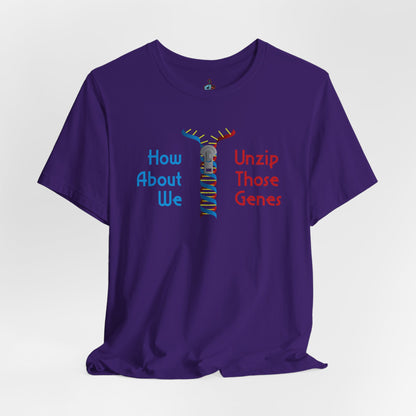 Unzip Those Genes Premium Tee