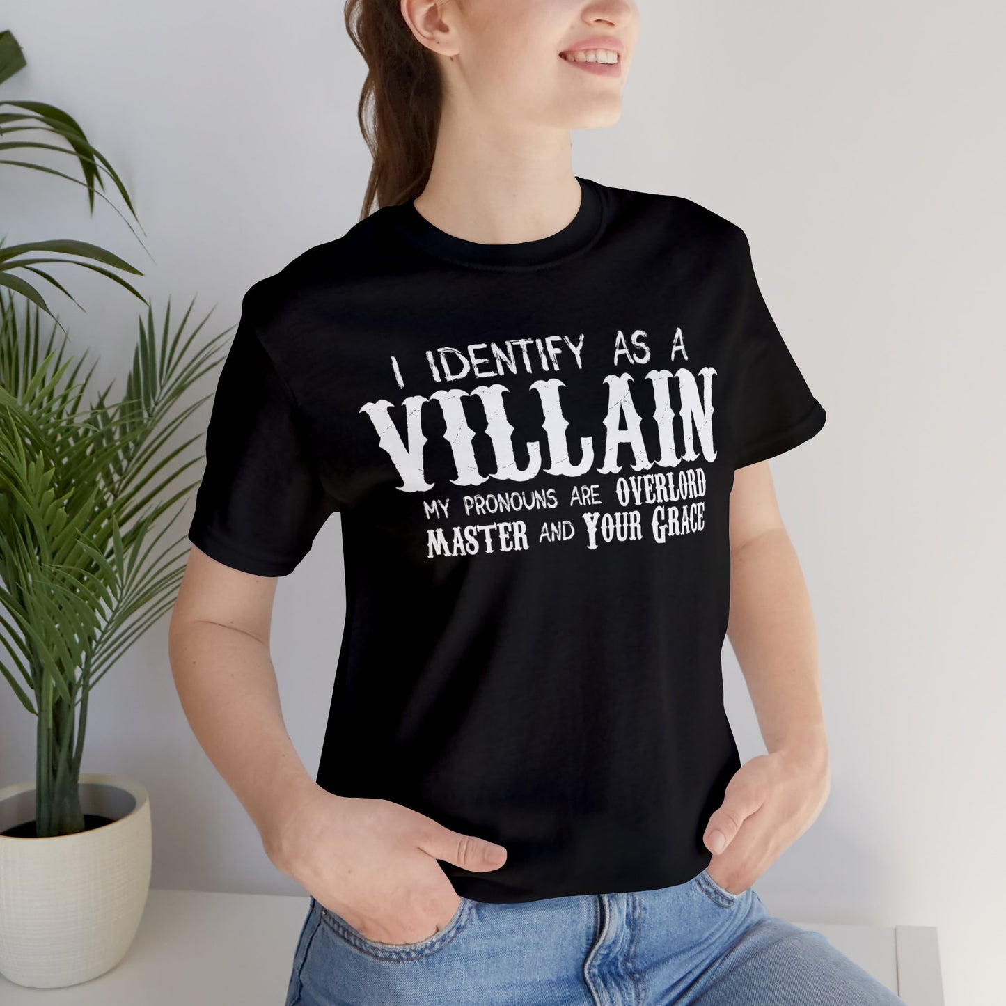 Identify As A Villain Premium Tee