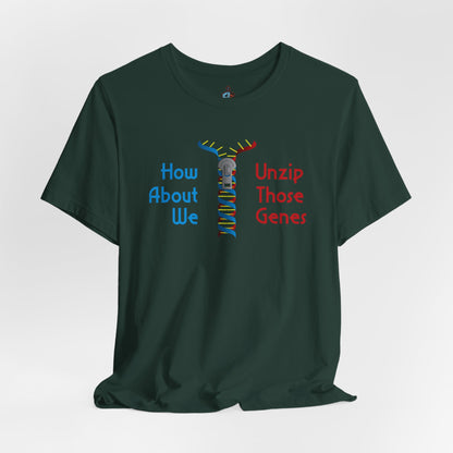 Unzip Those Genes Premium Tee