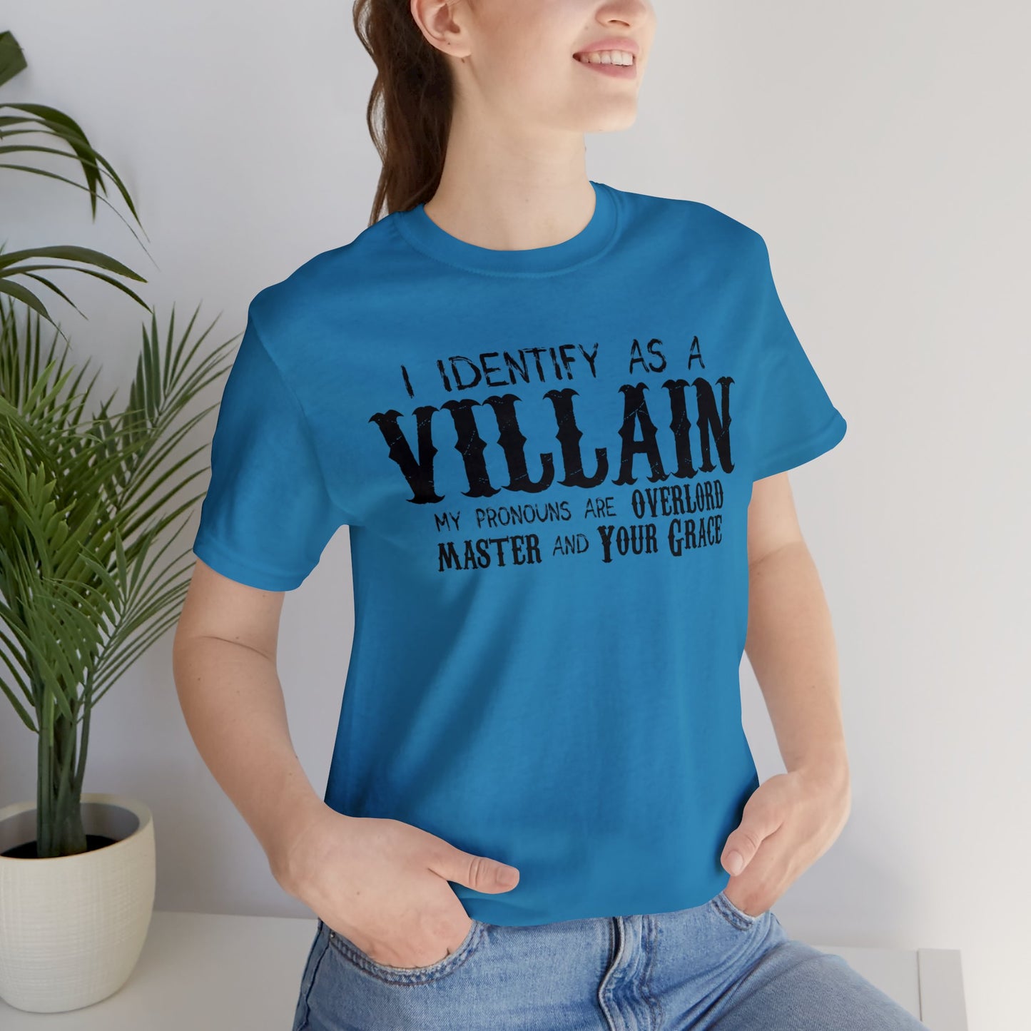 Identify As A Villain Premium Tee