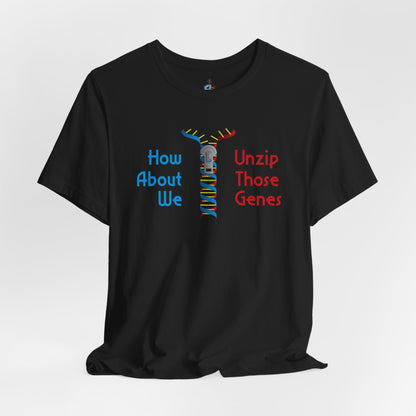 Unzip Those Genes Premium Tee