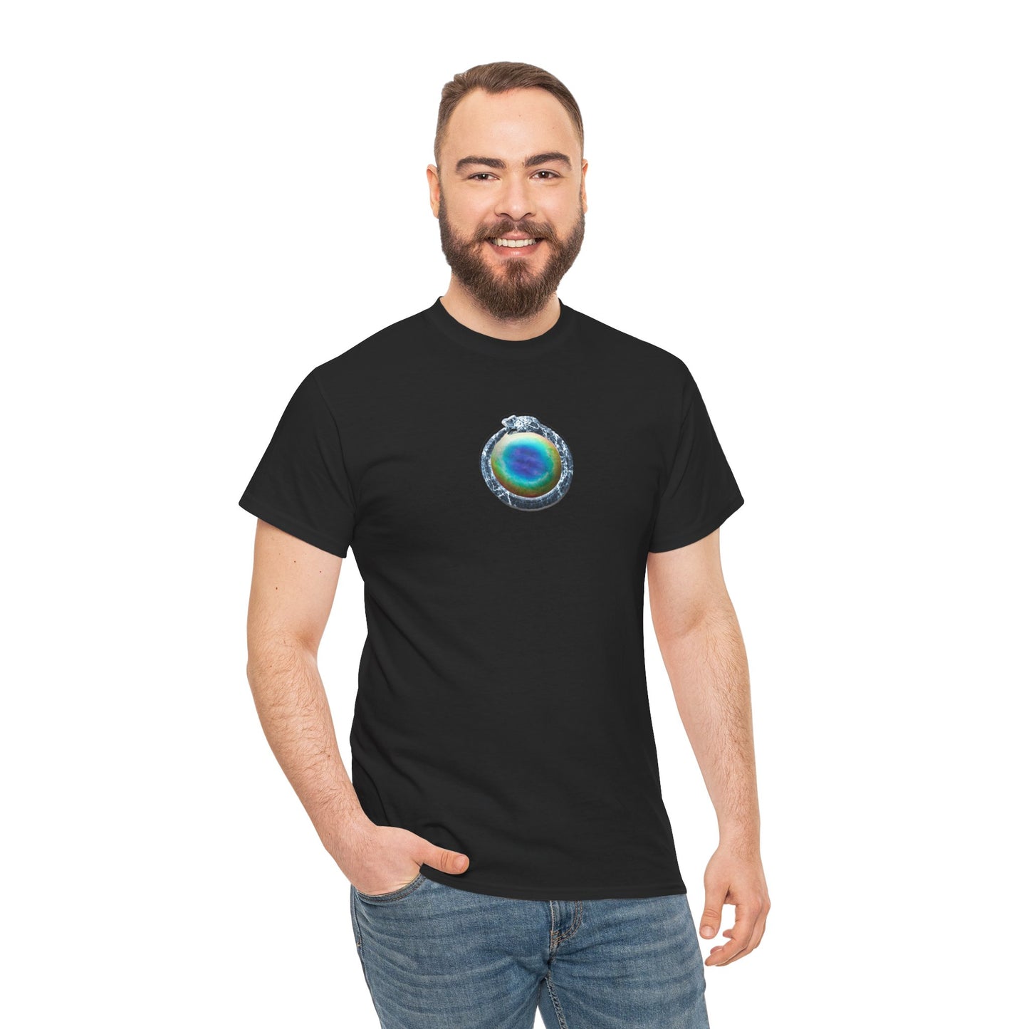 Ouroboros Cosmic Eye Cotton Tee