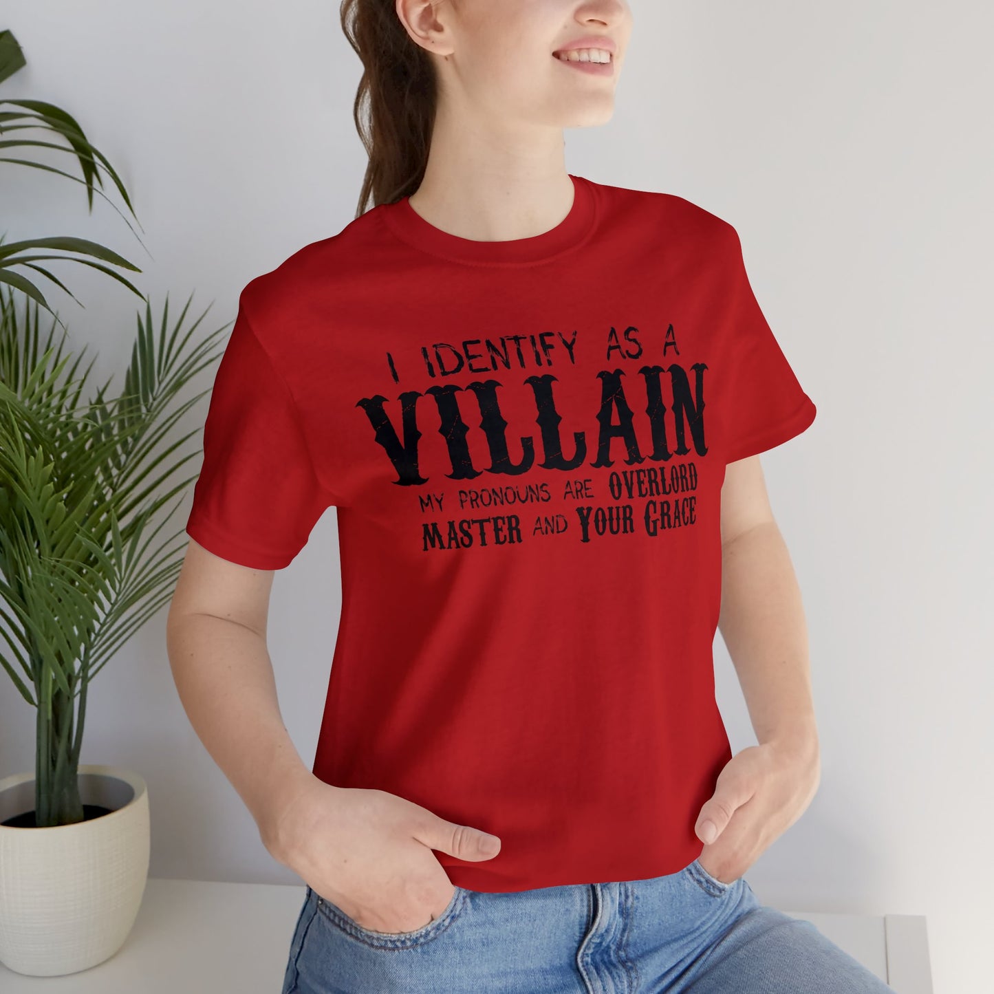 Identify As A Villain Premium Tee