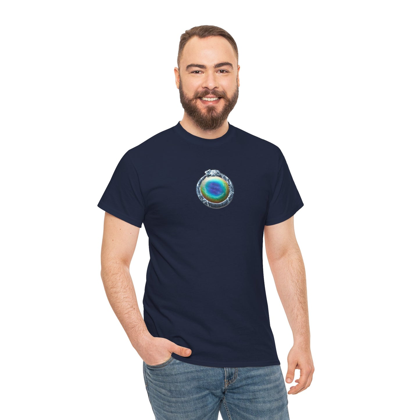 Ouroboros Cosmic Eye Cotton Tee