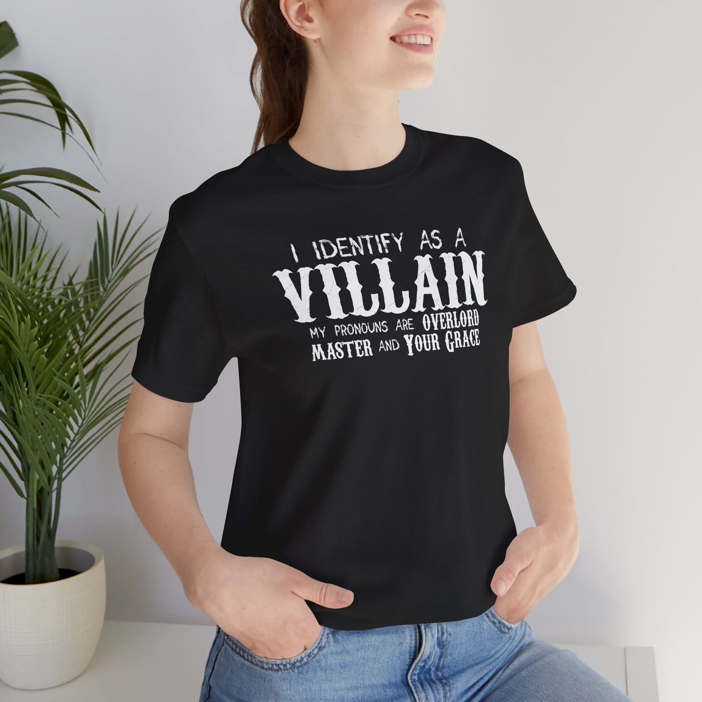 Identify As A Villain Premium Tee