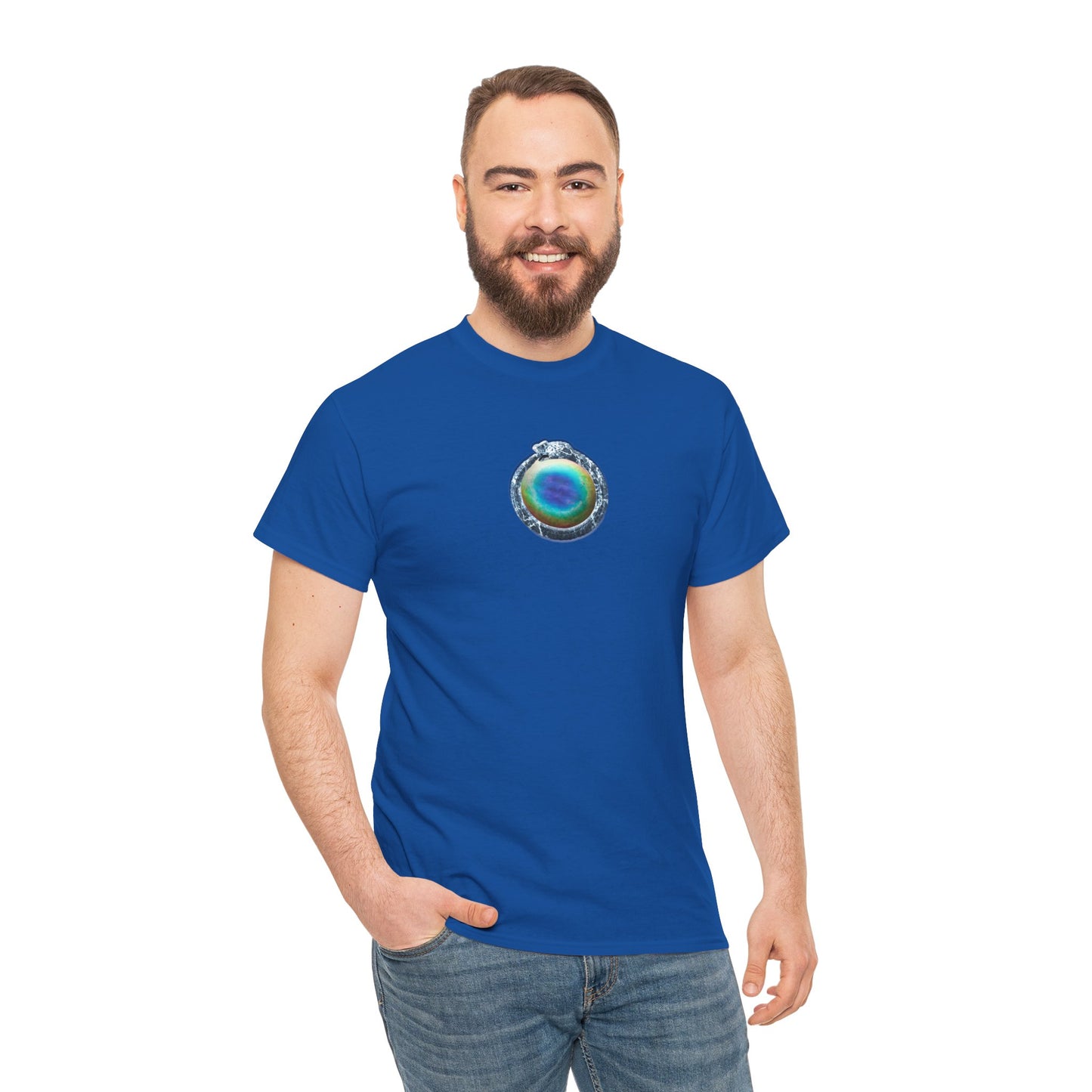 Ouroboros Cosmic Eye Cotton Tee