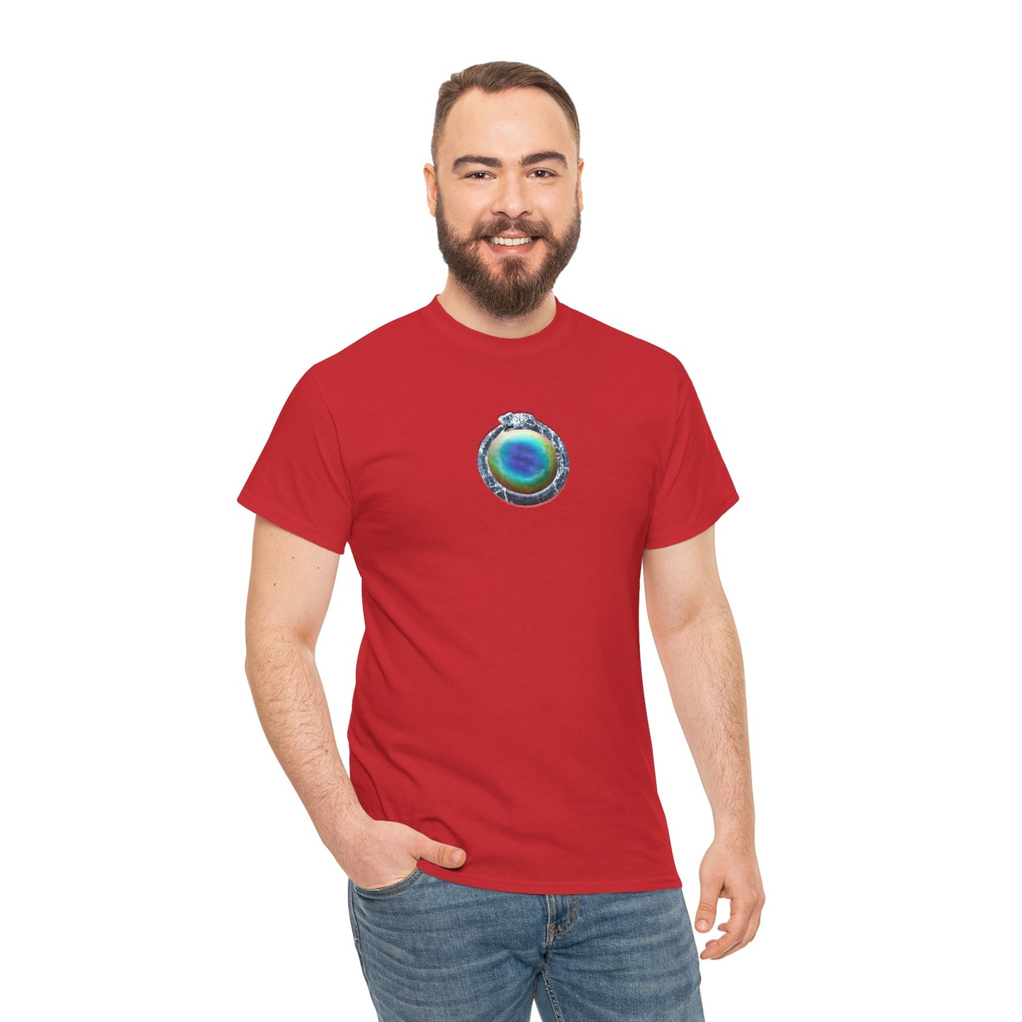 Ouroboros Cosmic Eye Cotton Tee