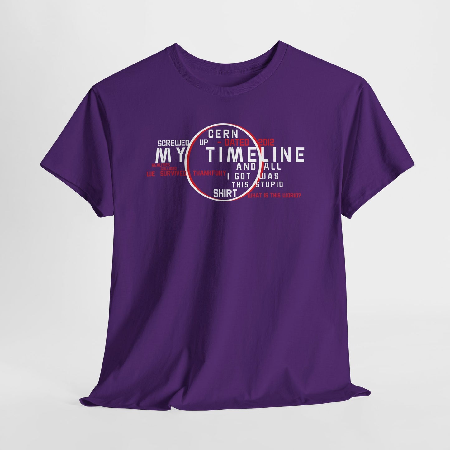Screwed Up Timeline Cotton Tee
