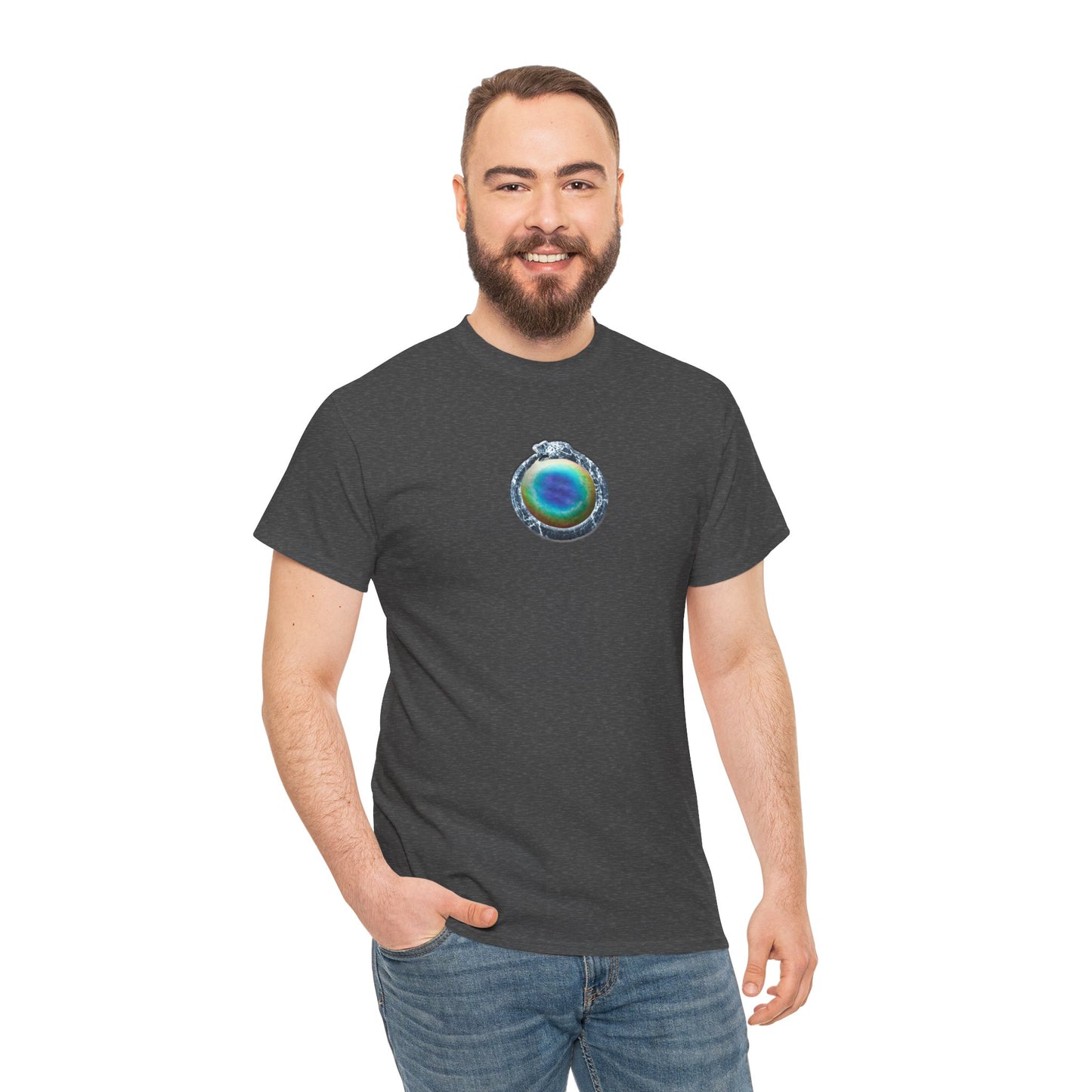 Ouroboros Cosmic Eye Cotton Tee
