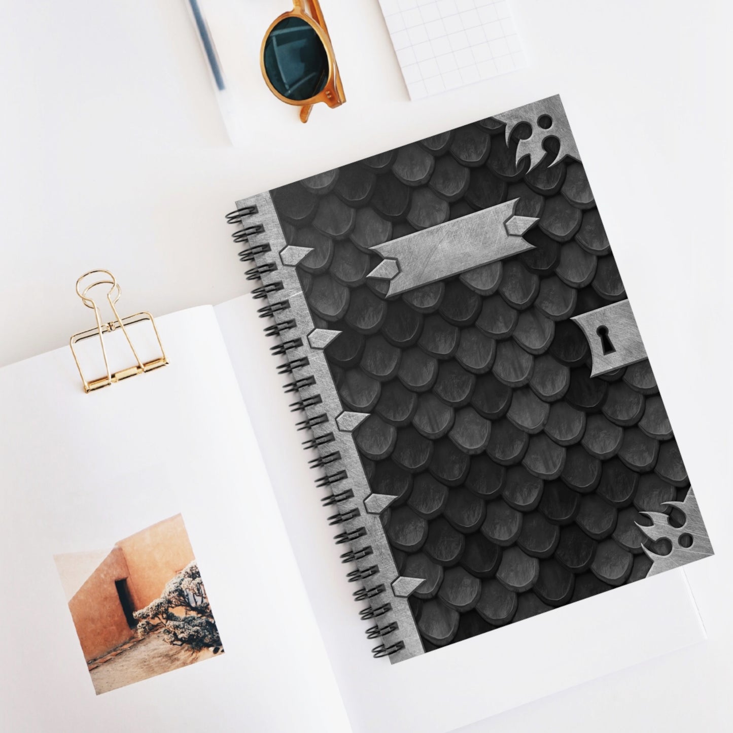 Black Dragon Scale Utility Notebook