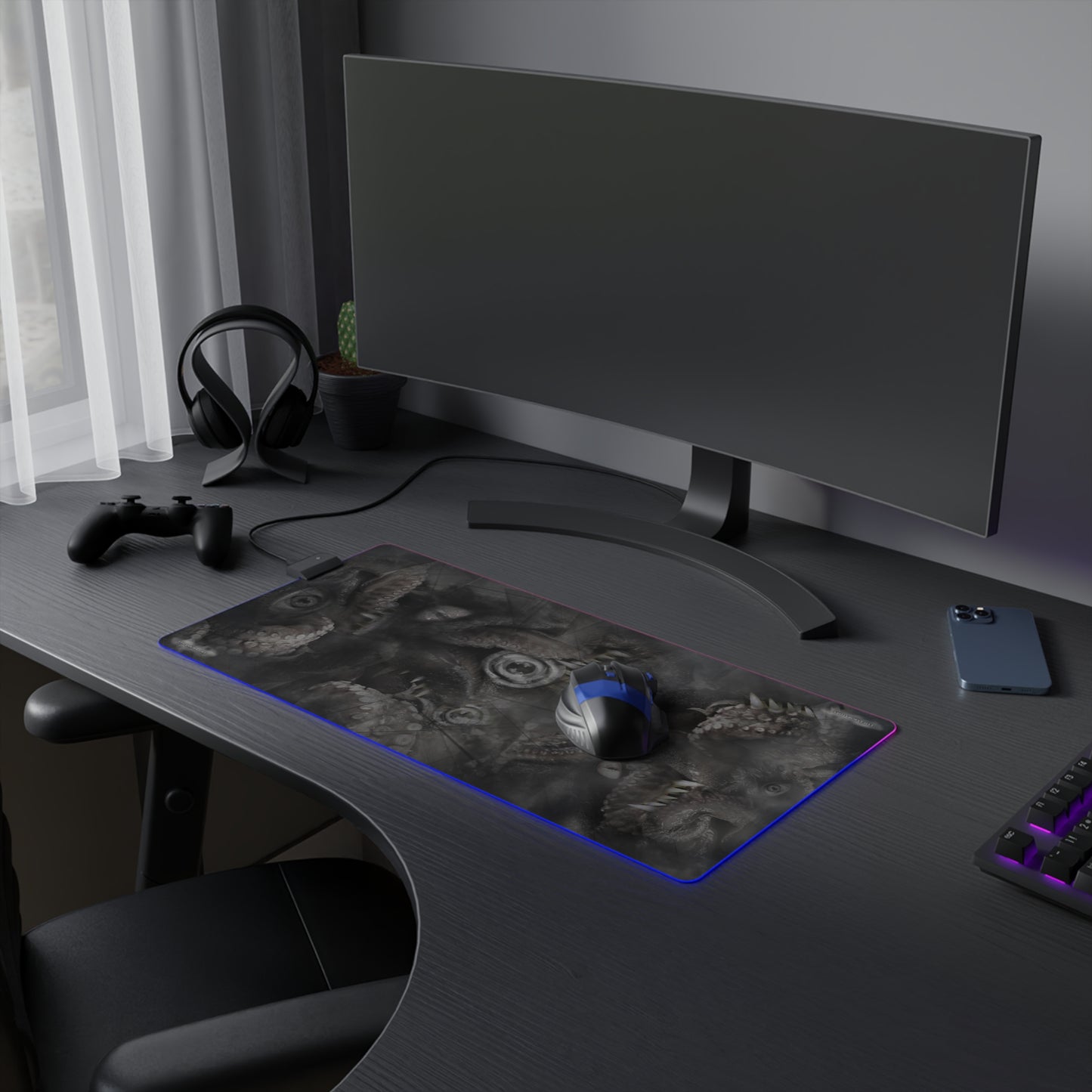 Eldritch Horror LED Mousepad