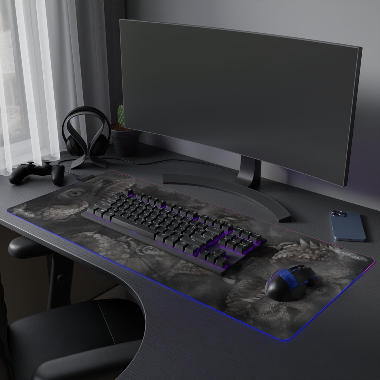 Eldritch Horror LED Mousepad