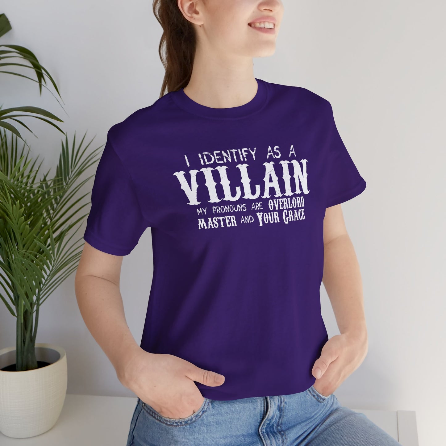 Identify As A Villain Premium Tee