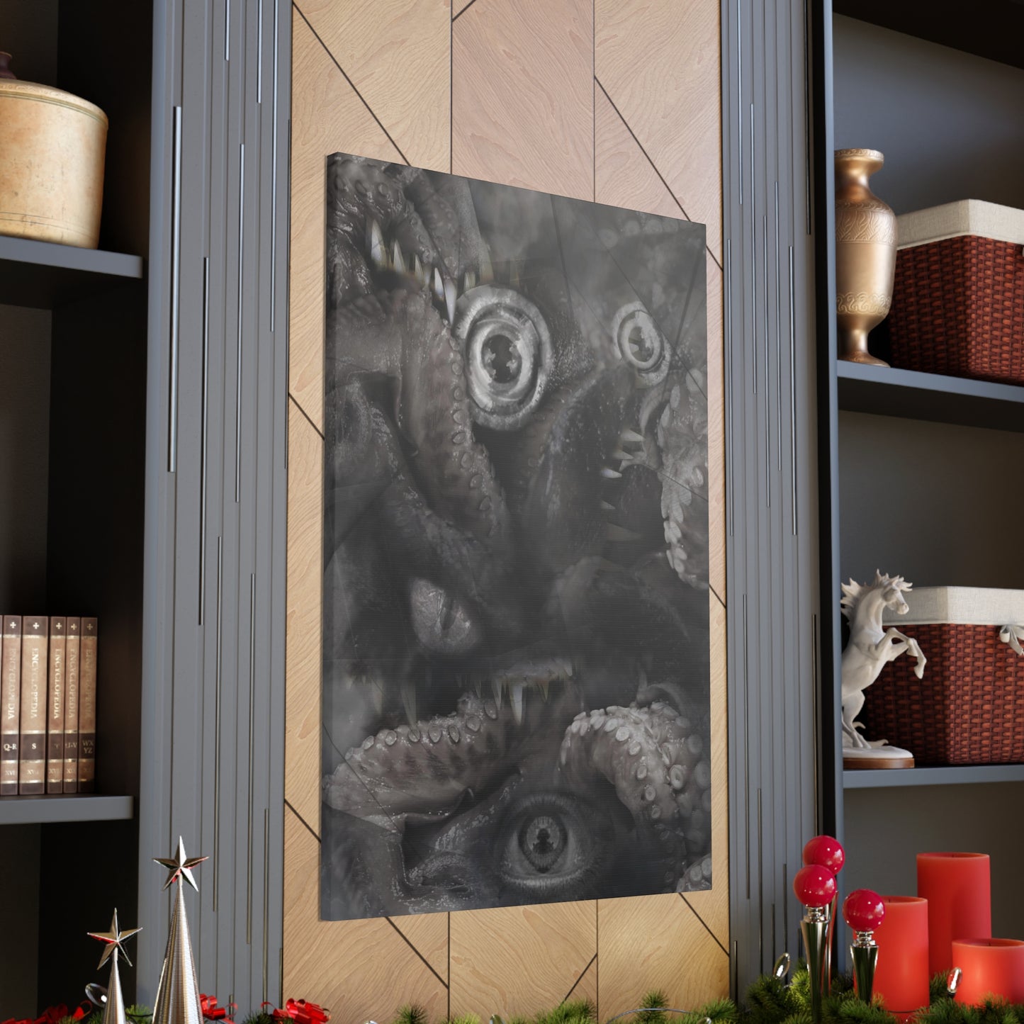 Eldritch Horror Canvas Wrap