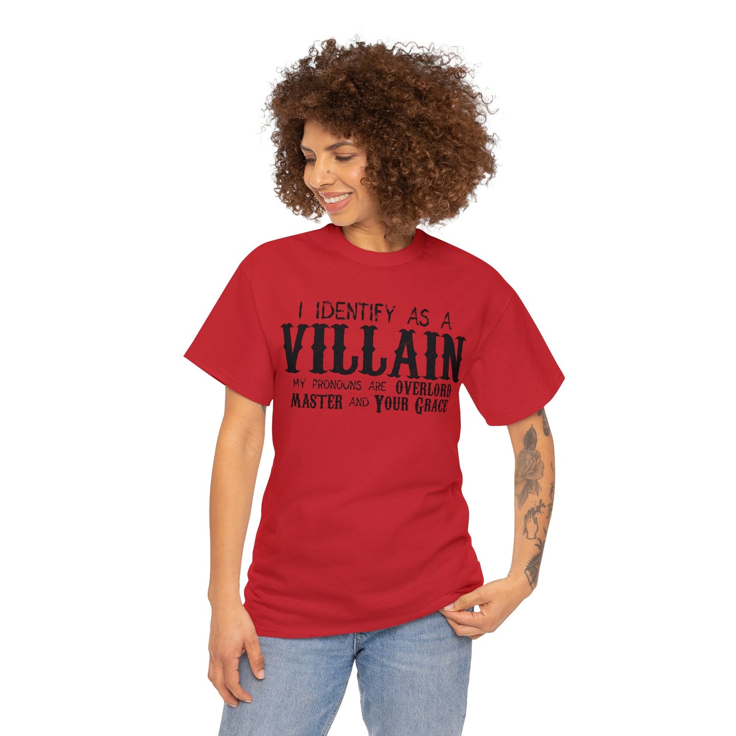 Identify As A Villain Tee