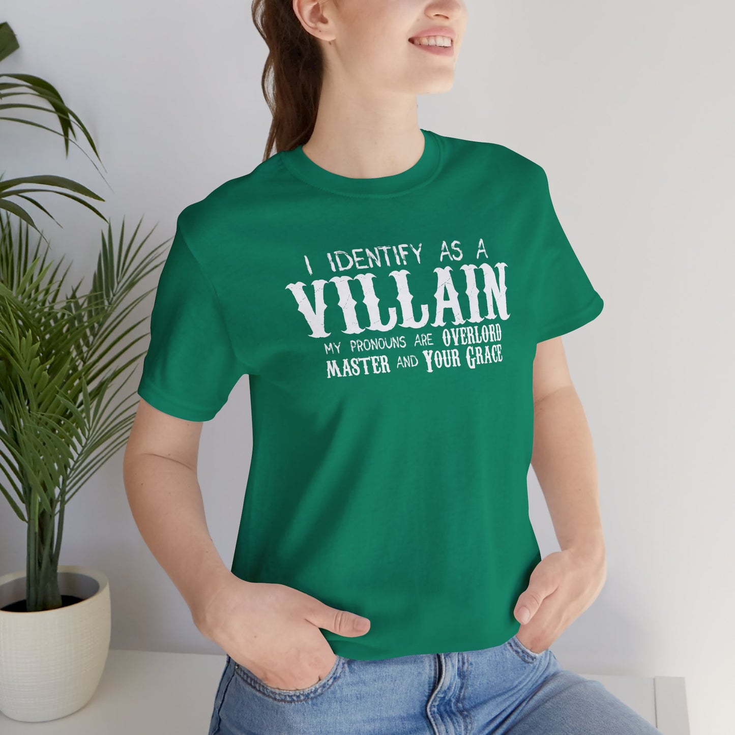 Identify As A Villain Premium Tee