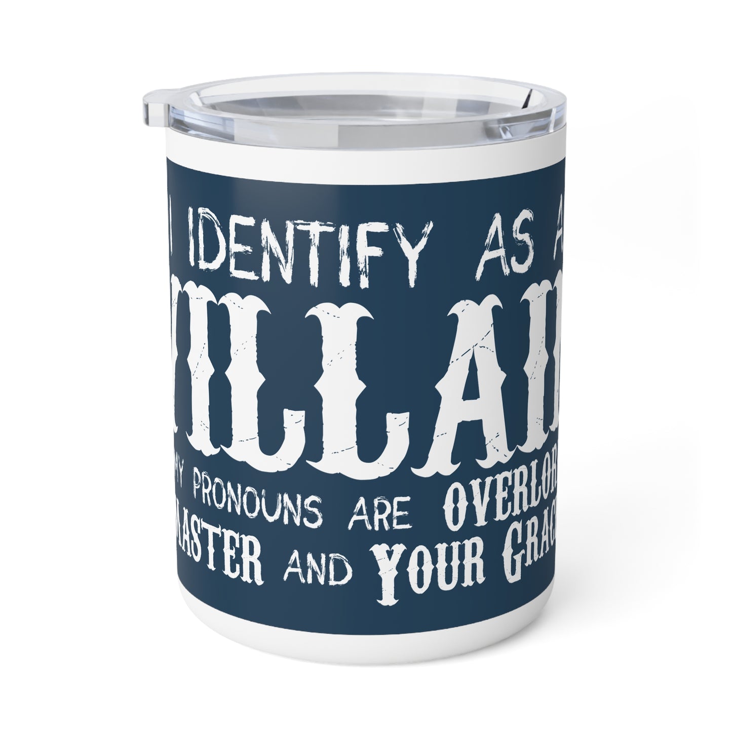 Identify as a Villain Stasis Mug