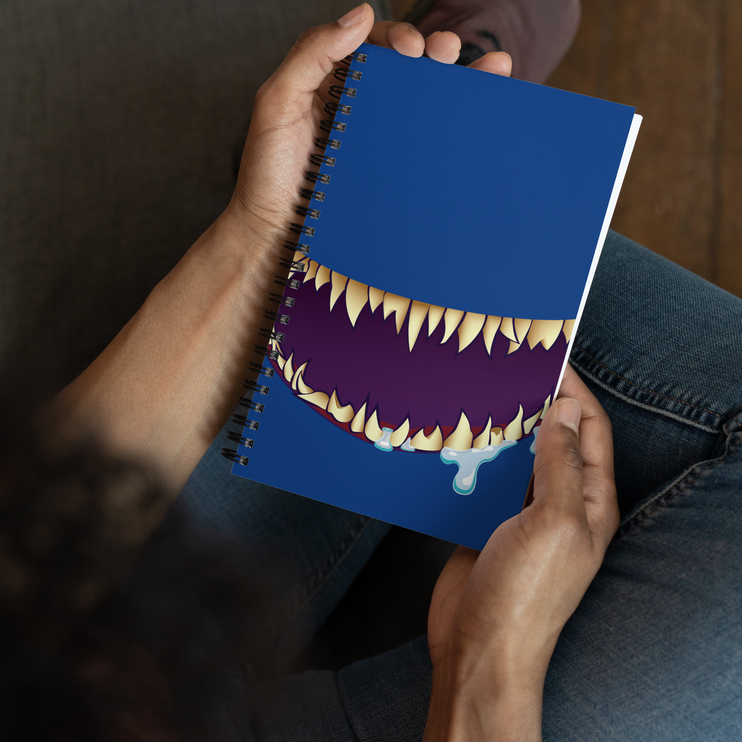 Hungry Smiling Vector Notebook