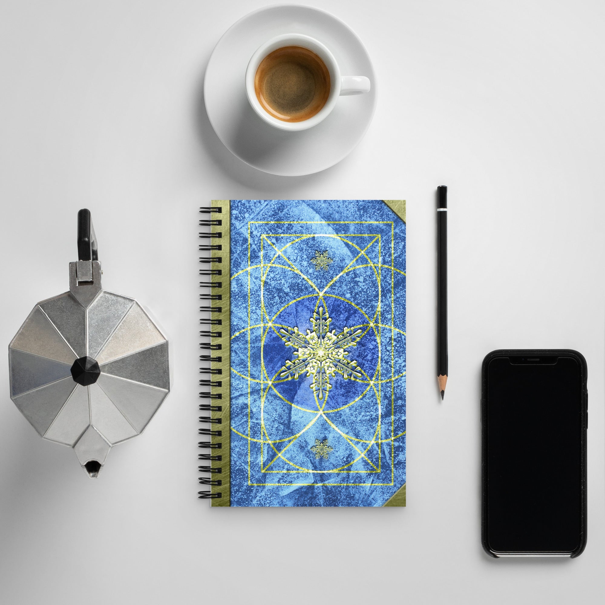 Magic Ice Tome Vector Notebook – Evil Laboratory