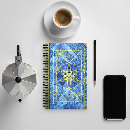 Magic Ice Tome Vector Notebook