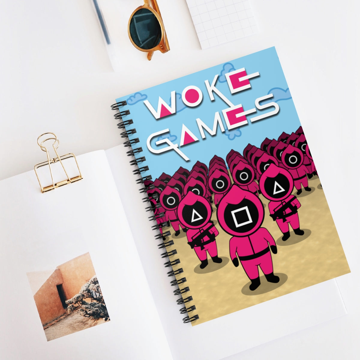 Play Woke Games Utility Notebook Evil Laboratory