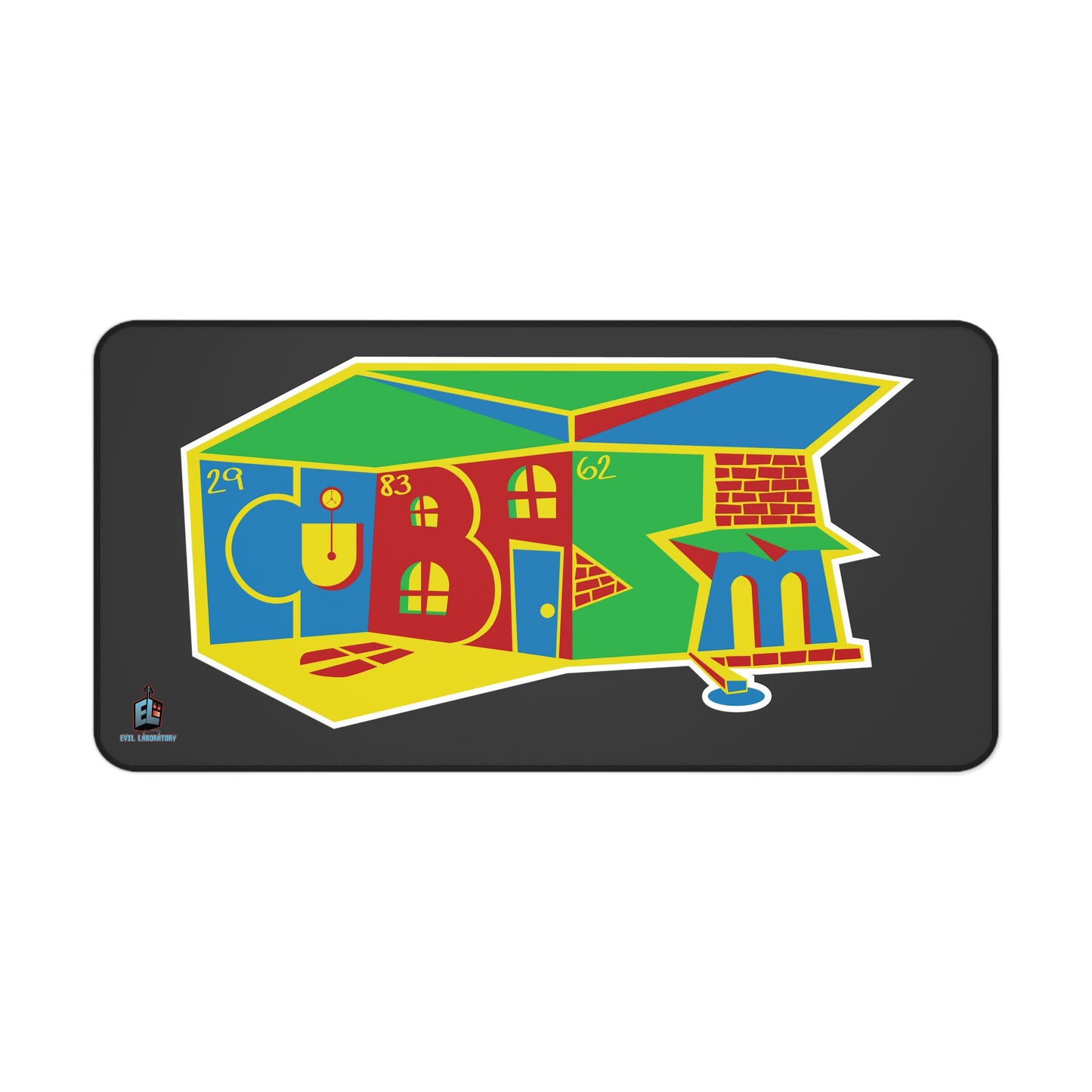 Cubism Mouse Pad Evil Laboratory