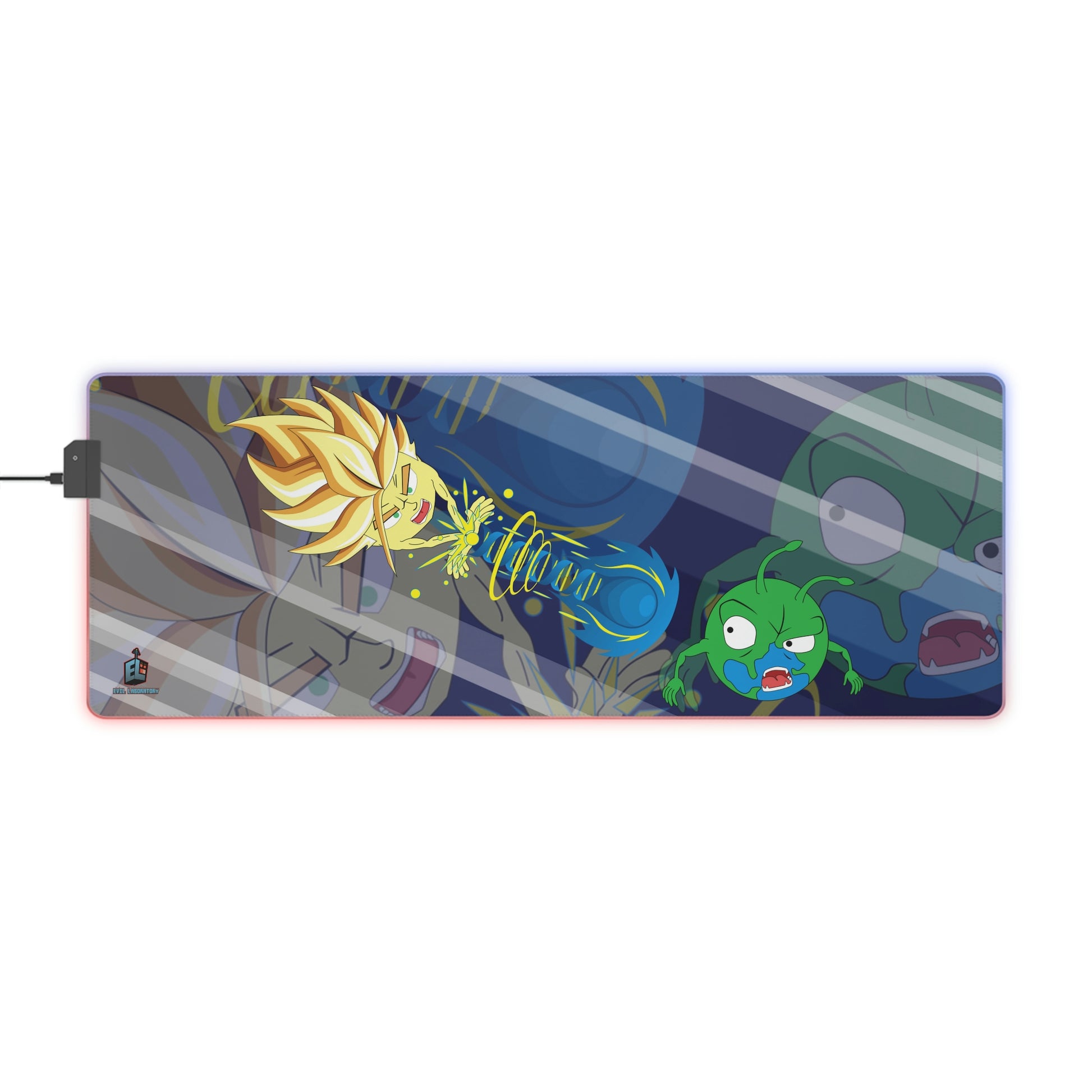 Solar Blast LED Mouse Pad Evil Laboratory