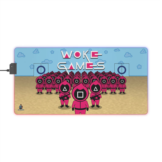 Woke Games LED Mouse Pad Evil Laboratory