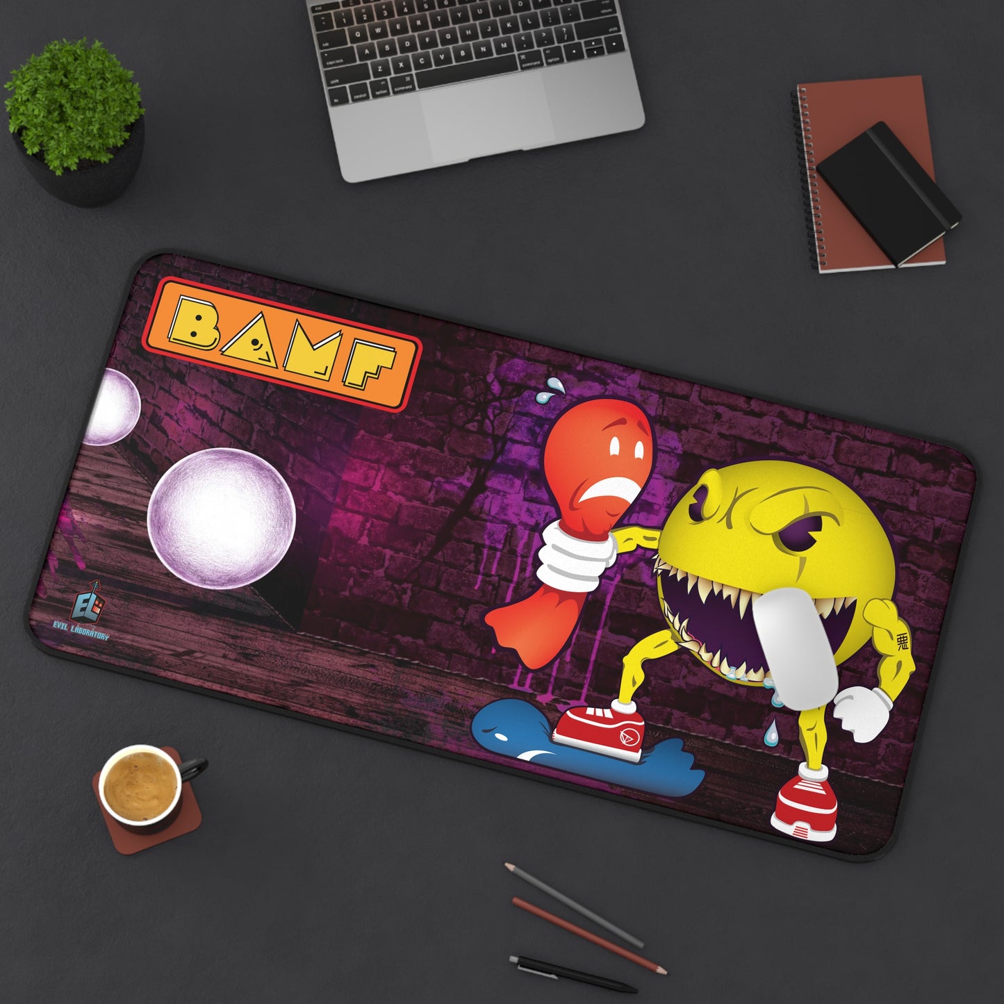 BAMF Ghost Hunter Mouse Pad Evil Laboratory