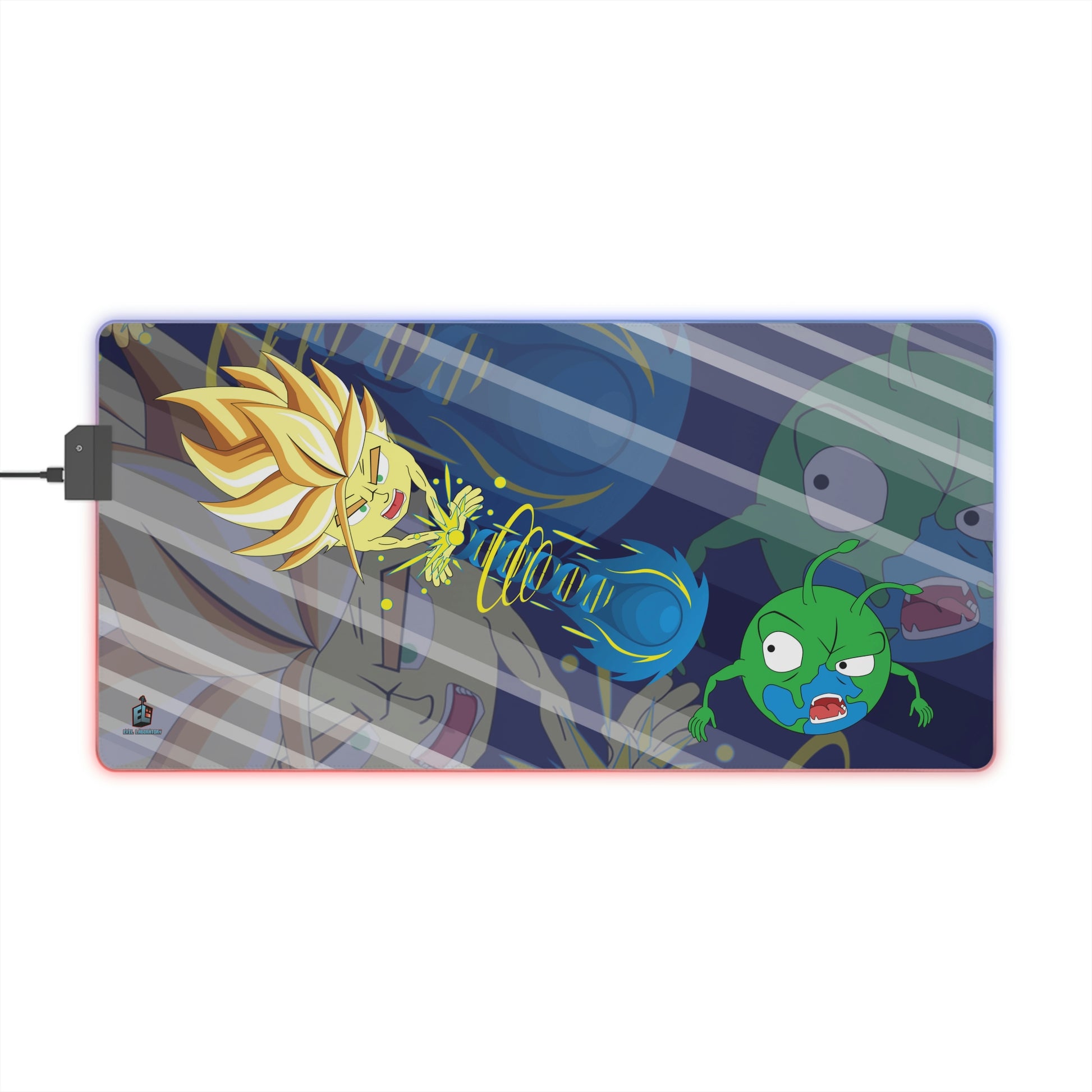 Solar Blast LED Mouse Pad Evil Laboratory