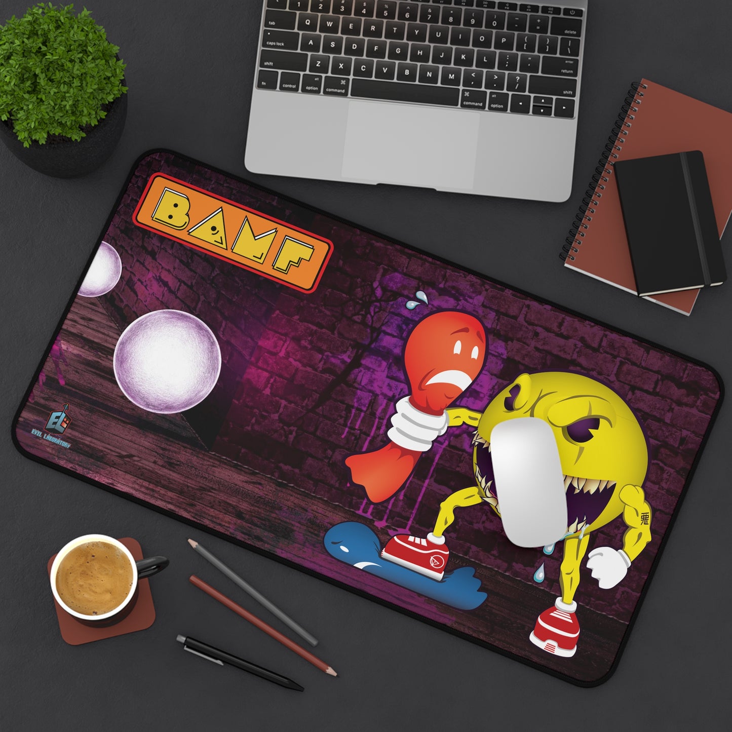 BAMF Ghost Hunter Mouse Pad Evil Laboratory