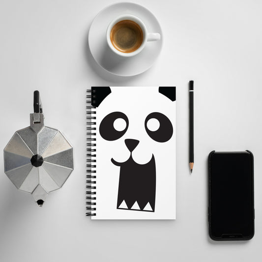 Panda Face Vector Notebook Evil Laboratory