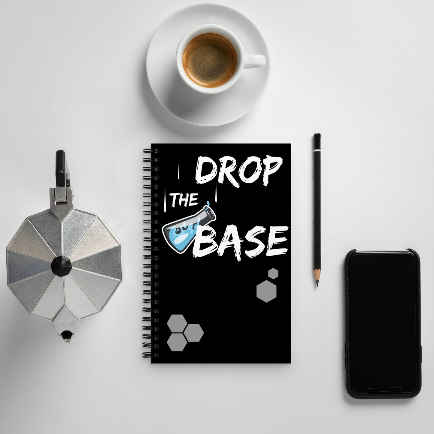 Drop The Base Vector Notebook Evil Laboratory