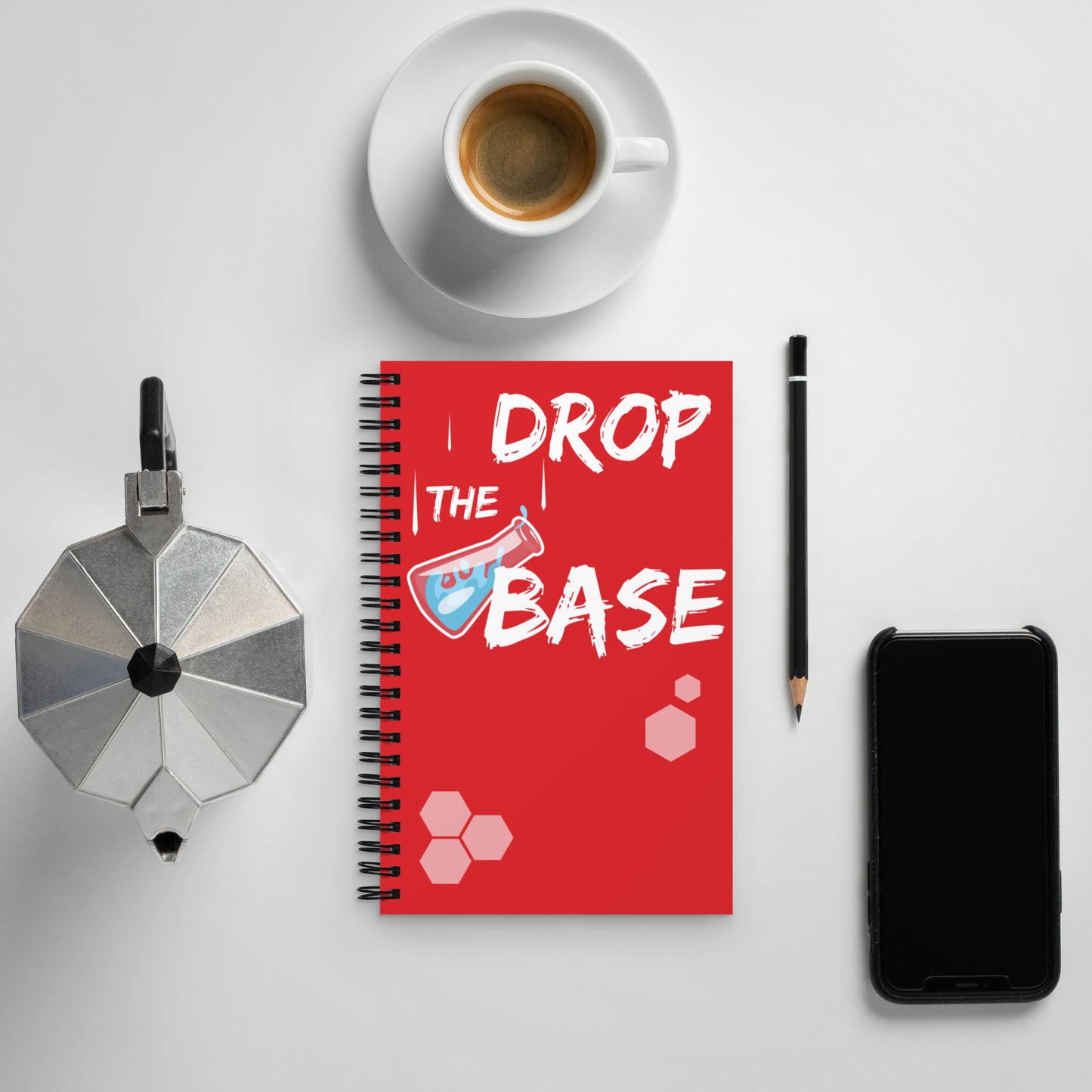 Drop The Base Vector Notebook Evil Laboratory